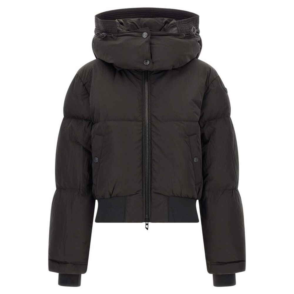 Diesel Black Polyamide Full-Length Women's Jacket